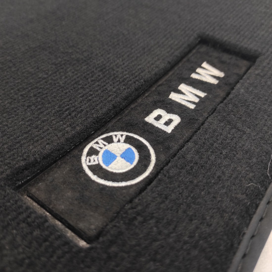 MARKE ΠΑΤΑΚΙΑ ΑΥΤΟΚΙΝΗΤΟΥ ΓΙΑ BMW X1 F49 LONG 2016-2022 ΣΕΤ 4ΤΜΧ ΜΟΚΕΤΑ PREMIUM ΜΑΥΡΗ